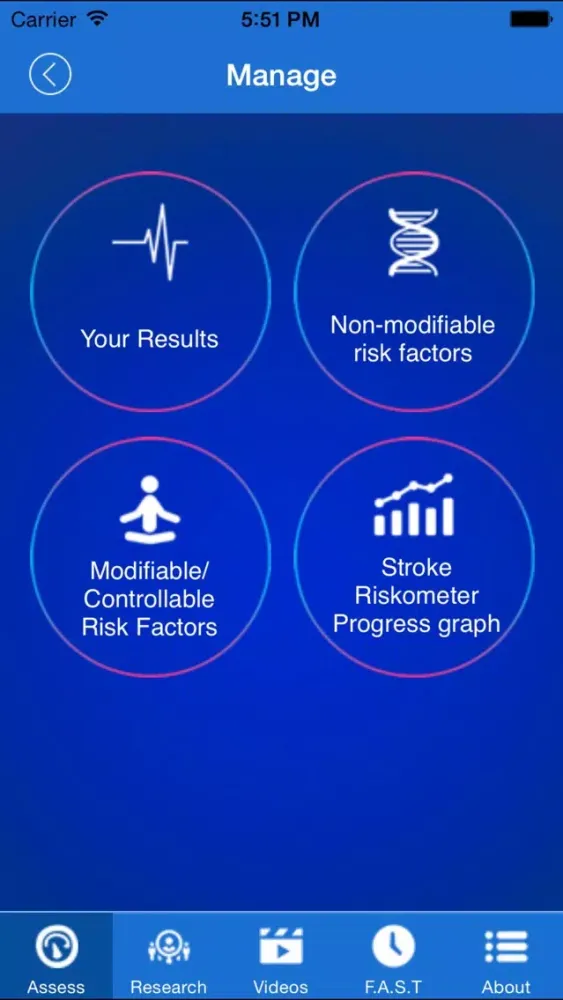 Скриншоты Stroke Riskometer Pro
