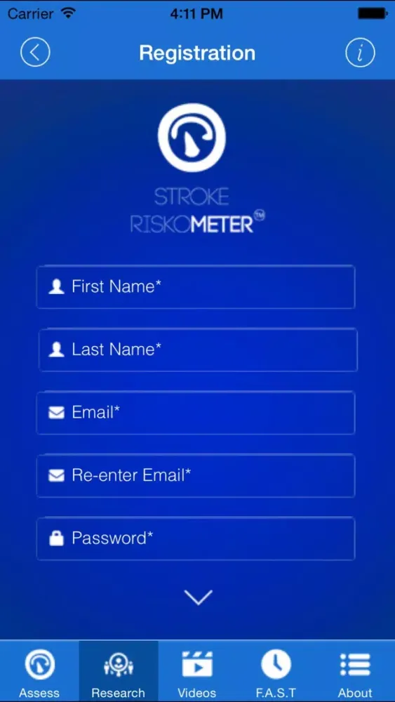 Скриншоты Stroke Riskometer Pro