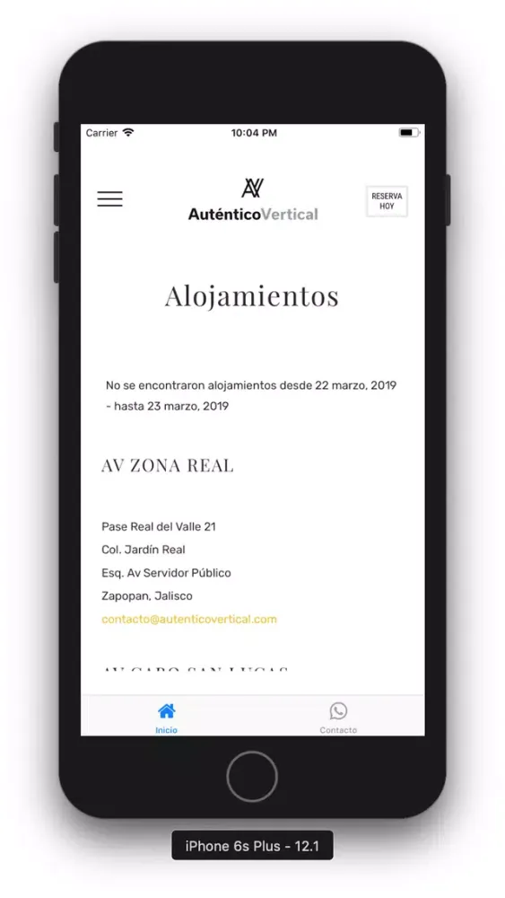 Auténtico Vertical Screenshots