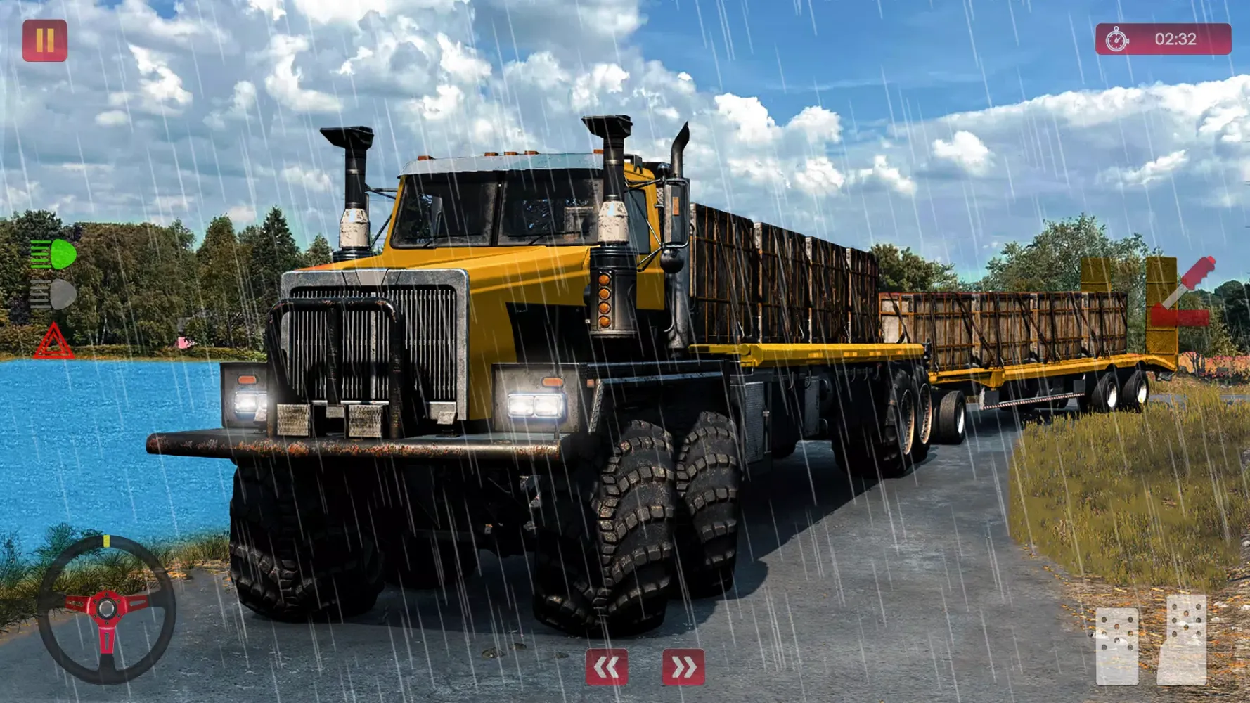 Capturas de tela do Russian Truck Driver Simulator