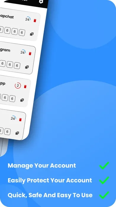 Authe for Google Authenticator Screenshots