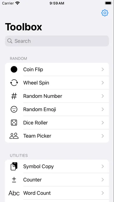 Toolbox: Simple Tools スクリーンショット