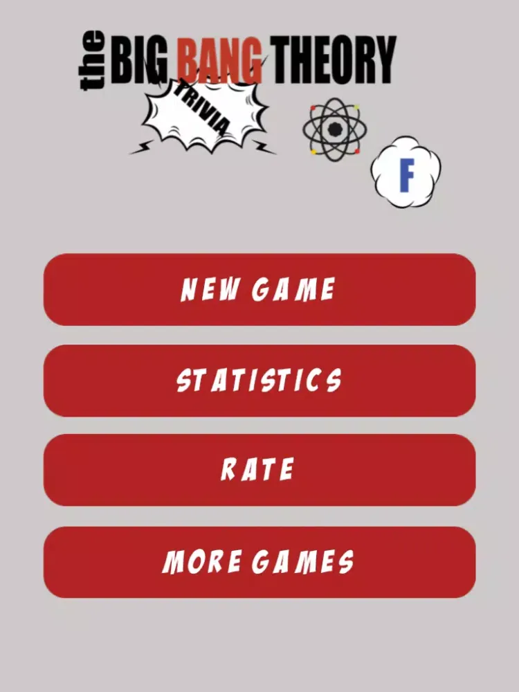 Zrzuty ekranu Trivia for The Big Bang Theory - A fan quiz for the TV series sitcom iPad 