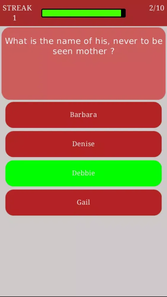 Zrzuty ekranu Trivia for The Big Bang Theory - A fan quiz for the TV series sitcom