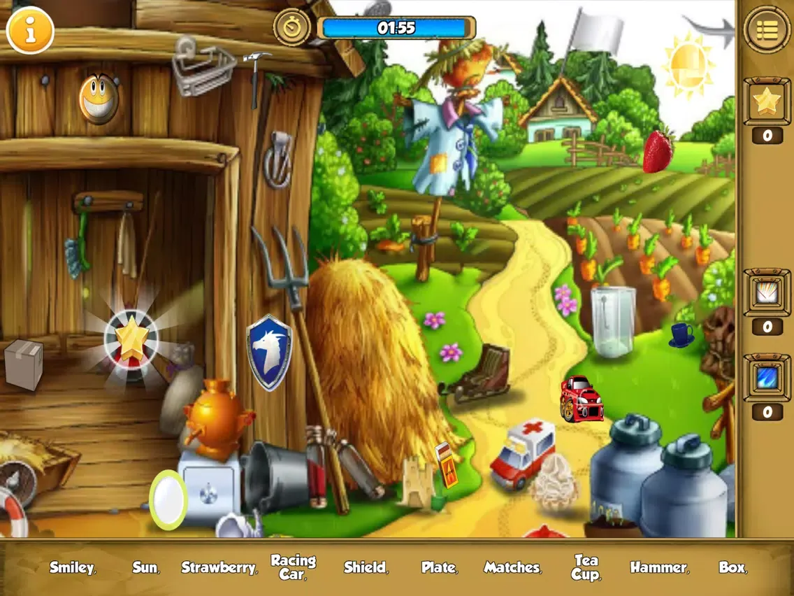 Hidden Objects: The First Adventure of finding the lost objects iPad 應用截圖