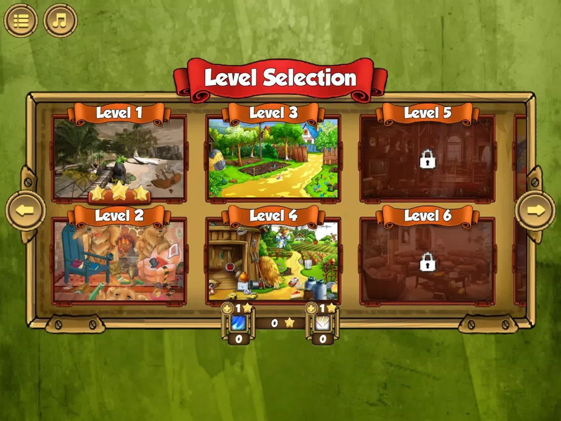 Hidden Objects: The First Adventure of finding the lost objects iPad 應用截圖