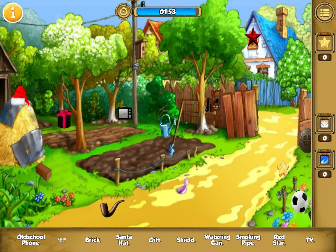 Hidden Objects: The First Adventure of finding the lost objects iPad 應用截圖