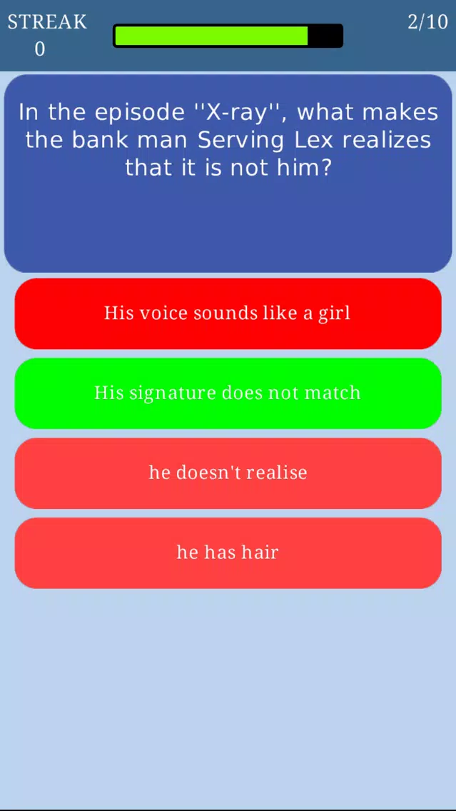 Trivia for Smallville - Fan Quiz for the television series 스크린샷
