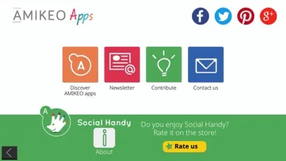 Social Handy — AMIKEO APPS سکرین شاٹس