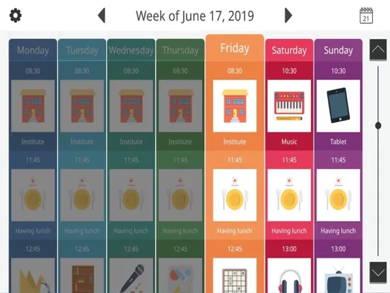Agenda — AMIKEO APPS iPad  Ekran Görüntüleri