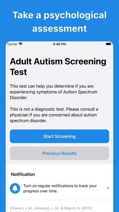تصاویر Autism Test (Adult)