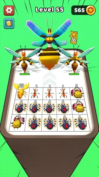 Captures d'écran de Merge Insect - Insect Fusion