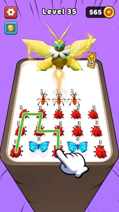 Captures d'écran de Merge Insect - Insect Fusion