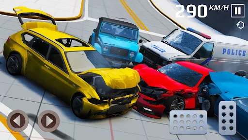 صور Auto Crash Test Car Simulator