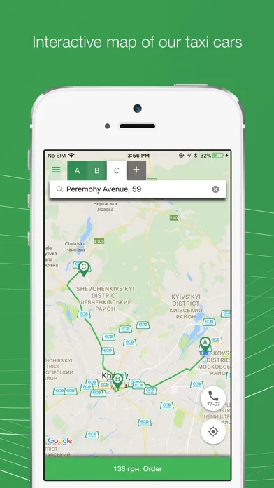 EcoTaxi UA Screenshots