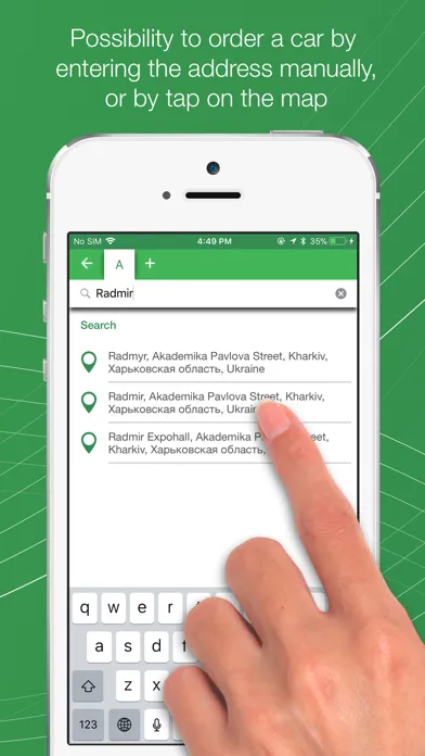 EcoTaxi UA Screenshots