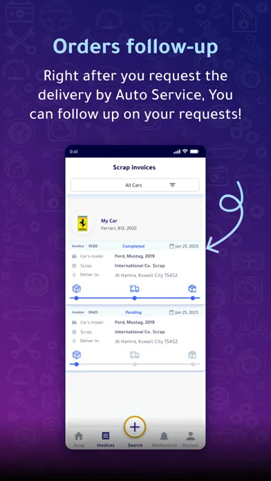 Auto service اوتو سيرفس スクリーンショット