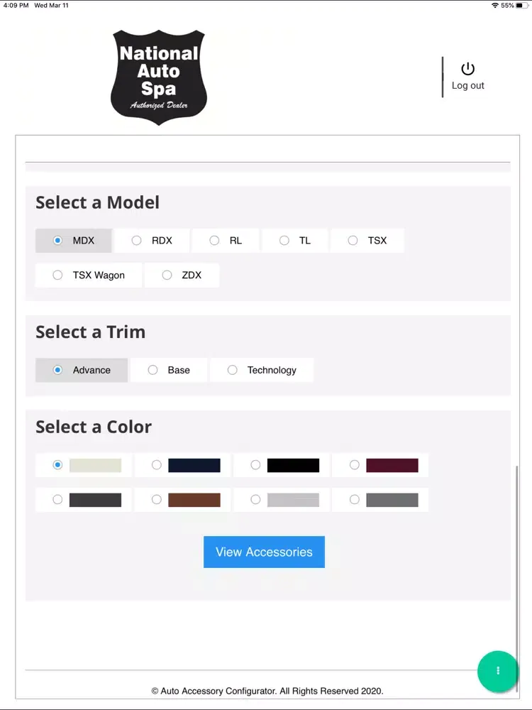 National Auto Spa iPad  Screenshots