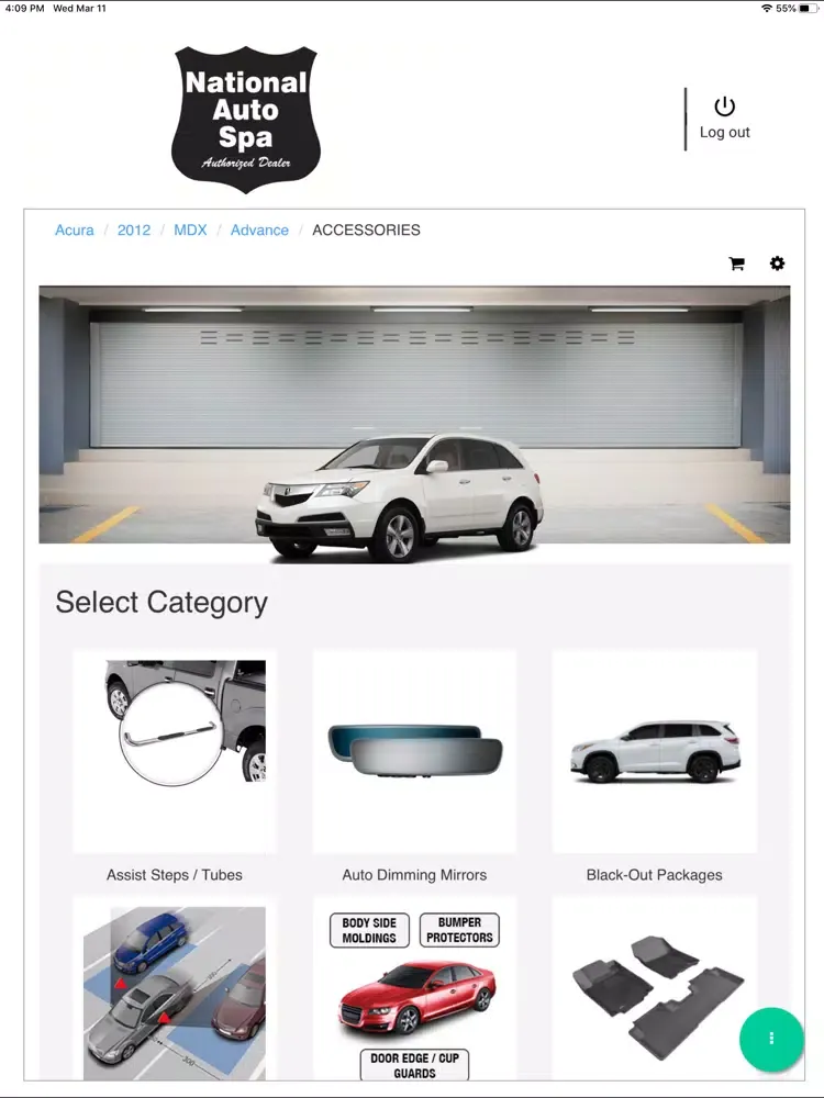 National Auto Spa iPad  Screenshots
