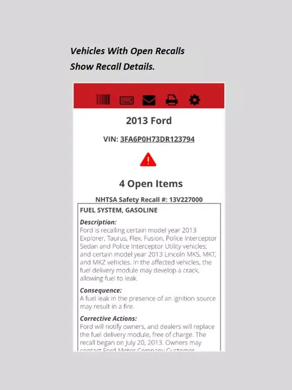 Capturas de pantalla de Recall Status Now! iPad 