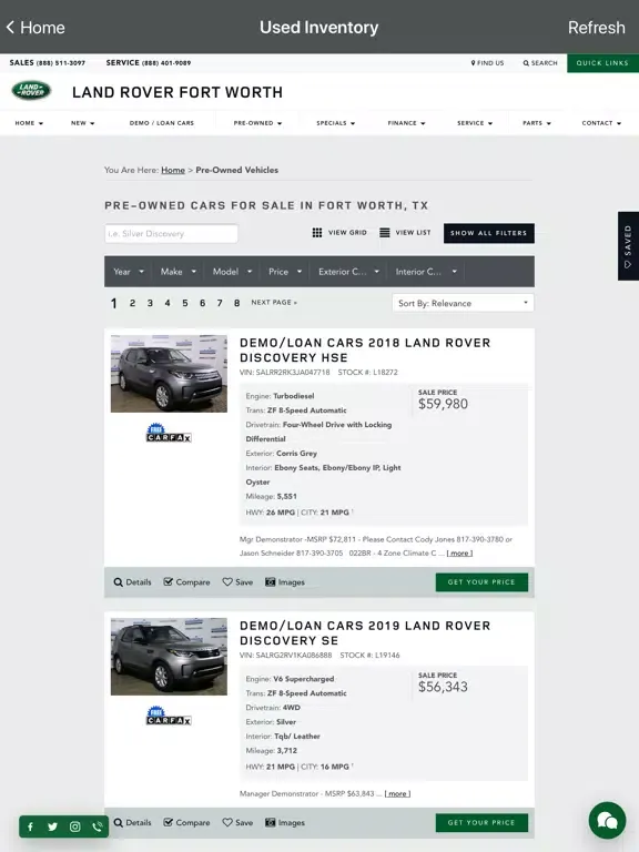 Autobahn Fort Worth iPad  Screenshots