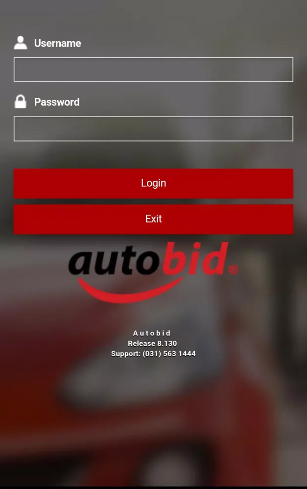 ภาพหน้าจอของ Autobid