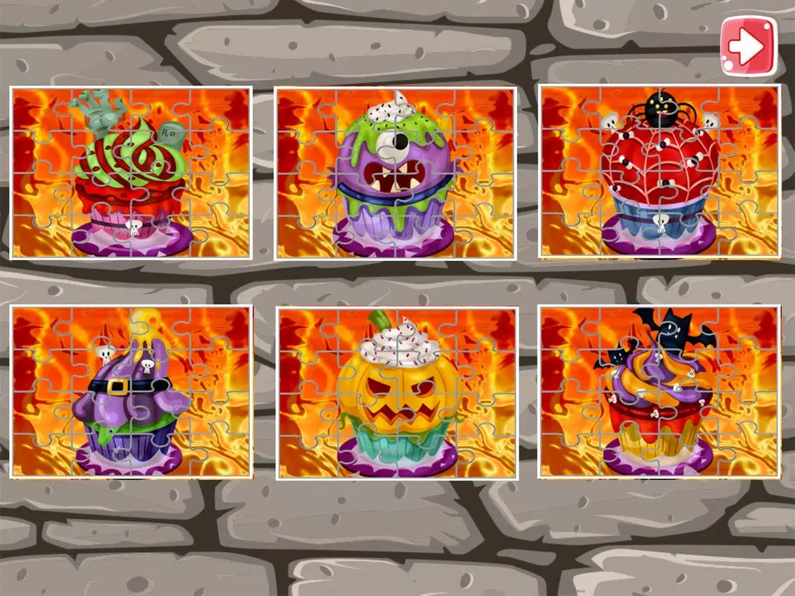 تصاویر Jigsaw Puzzle Cupcakes iPad 