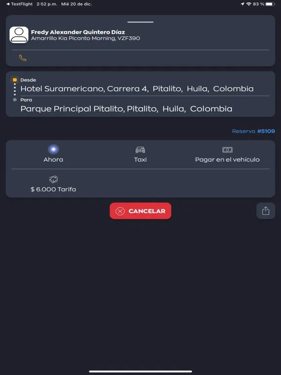 Capturas de pantalla de Bifrost Taxi iPad 