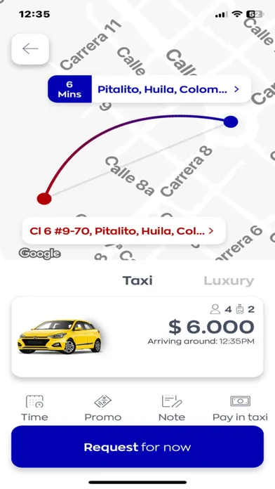 Capturas de pantalla de Bifrost Taxi
