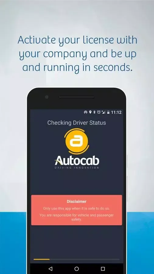 Zrzuty ekranu Autocab Driver Companion