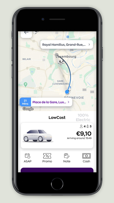 Hellotaxi App应用截图