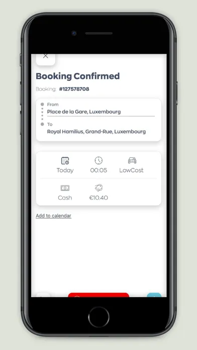 Tangkapan layar Hellotaxi App