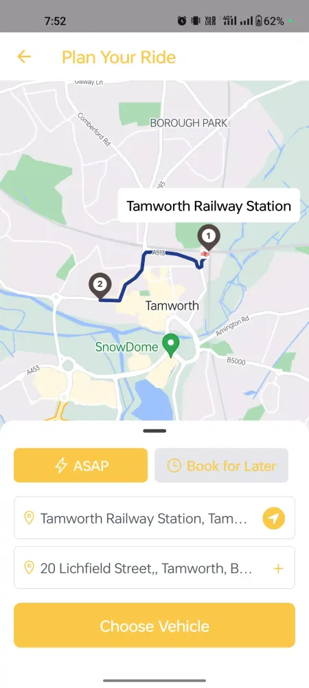 Acorn Taxis Screenshots