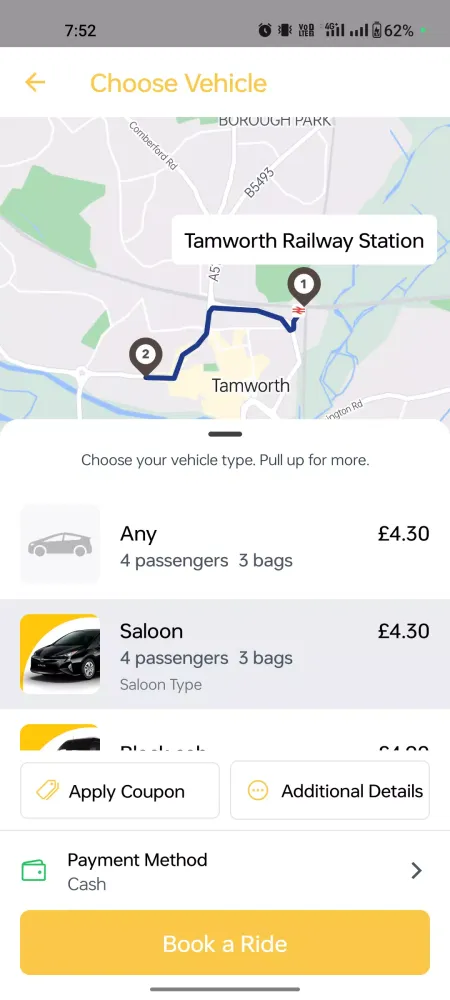 Acorn Taxis Screenshots