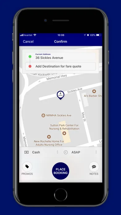 Ảnh chụp màn hình của BLUE BIRD TAXI NEW ROCHELLE