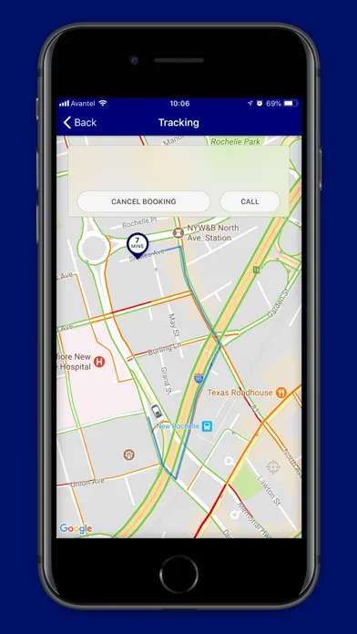 Ảnh chụp màn hình của BLUE BIRD TAXI NEW ROCHELLE