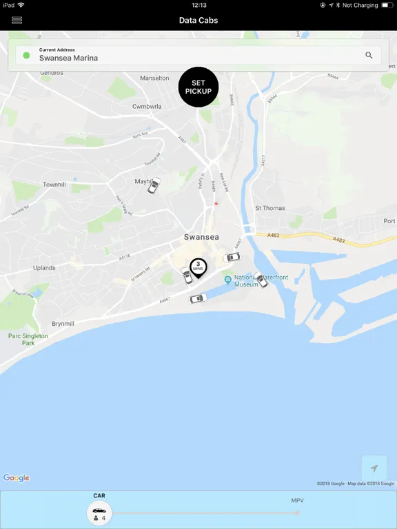 Data Cabs Swansea iPad  سکرین شاٹس