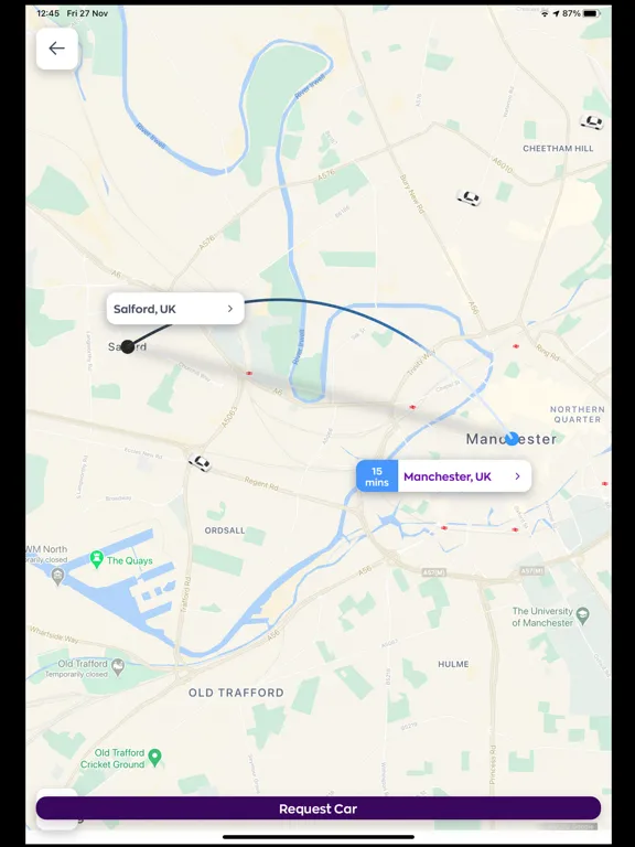 Express Taxis iPad 应用截图