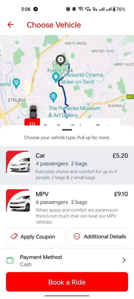 Lucky Seven Taxis Screenshots