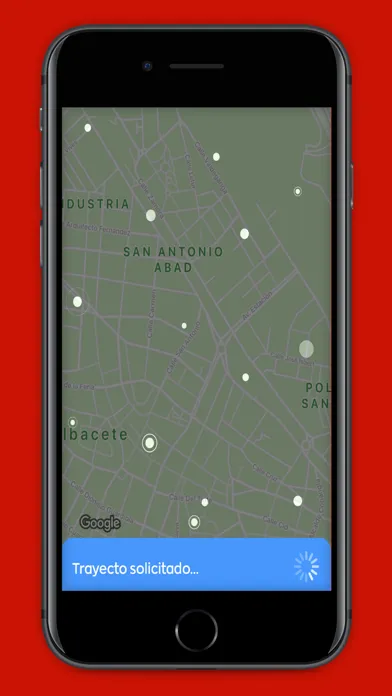 Tangkapan skrin Radio Taxi Albacete