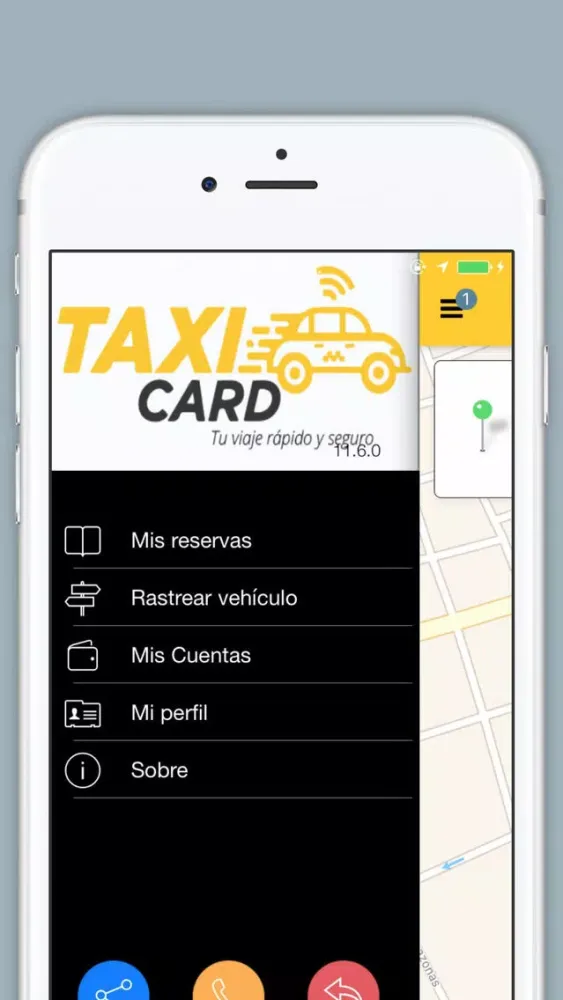 Tangkapan skrin TAXI CARD ICA