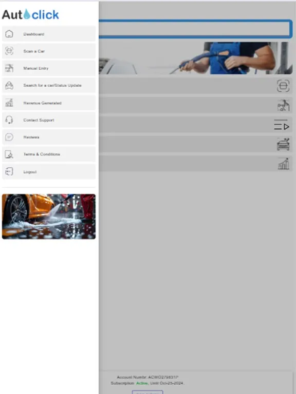 Screenshot di Autoclick Carwash Business iPad 