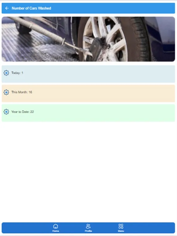 Screenshot di Autoclick Carwash Business iPad 