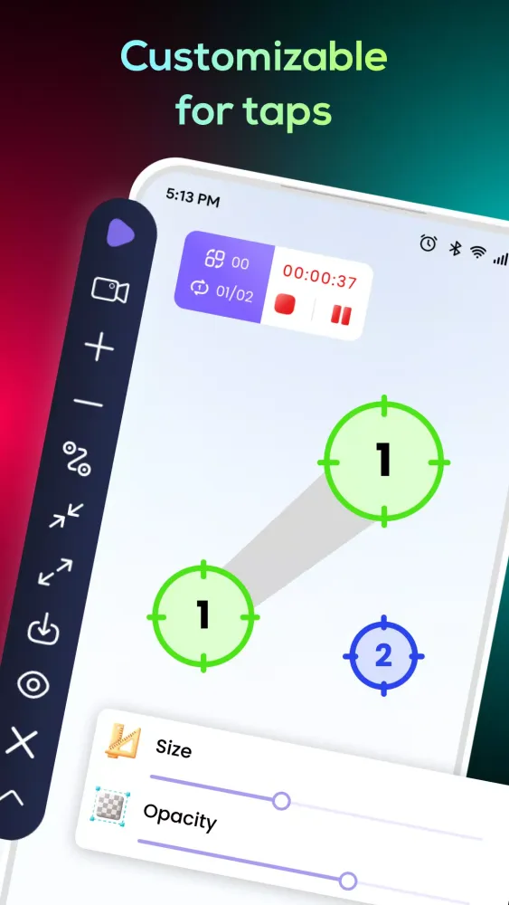 Tangkapan skrin PD Auto Clicker - Auto Tap