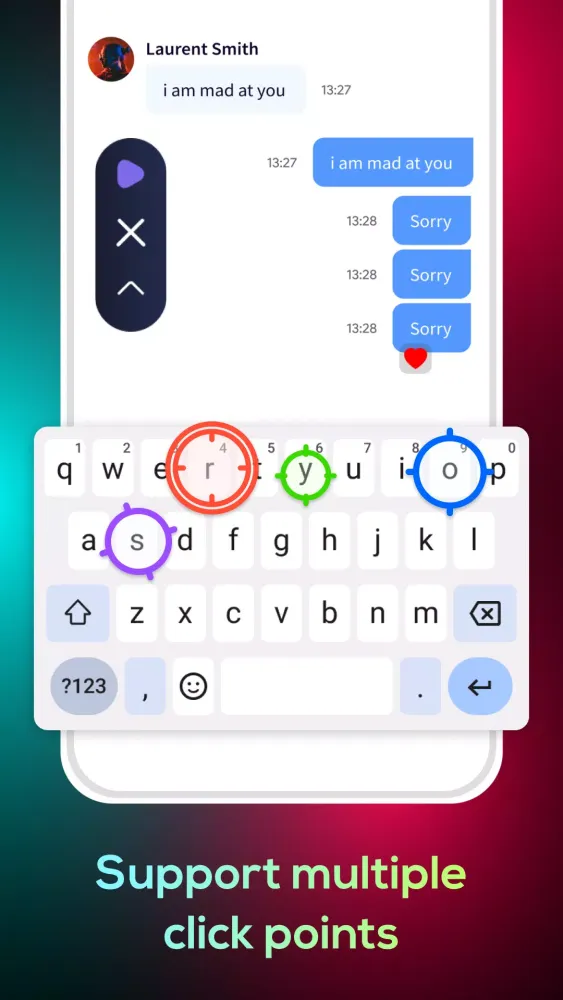Tangkapan skrin PD Auto Clicker - Auto Tap