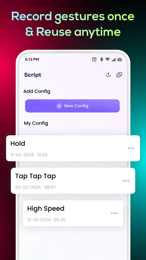 Tangkapan skrin PD Auto Clicker - Auto Tap