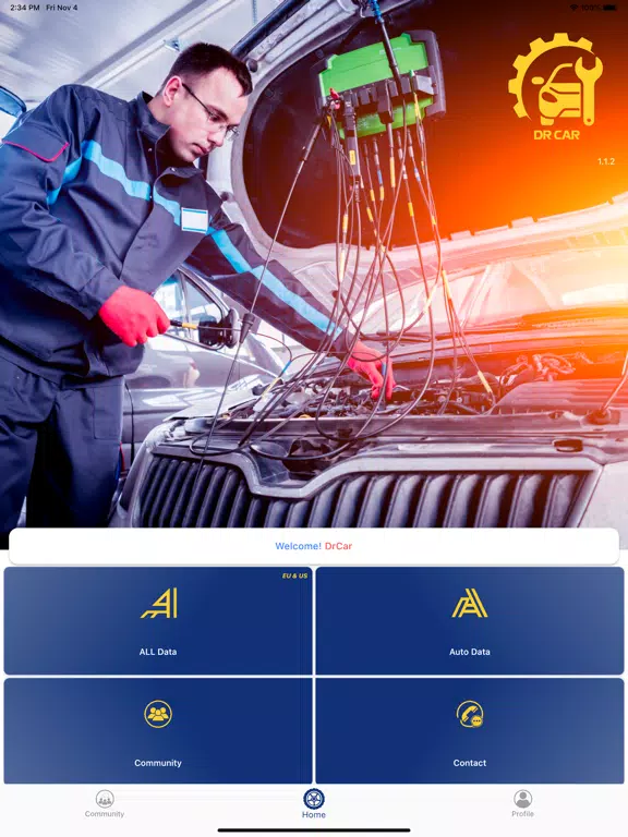 Zrzuty ekranu DRCAR - OBD DATA iPad 