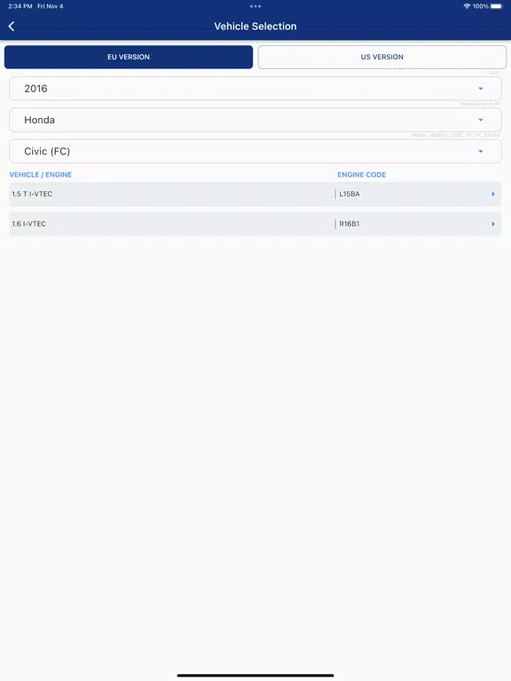 Zrzuty ekranu DRCAR - OBD DATA iPad 