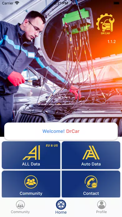 Zrzuty ekranu DRCAR - OBD DATA