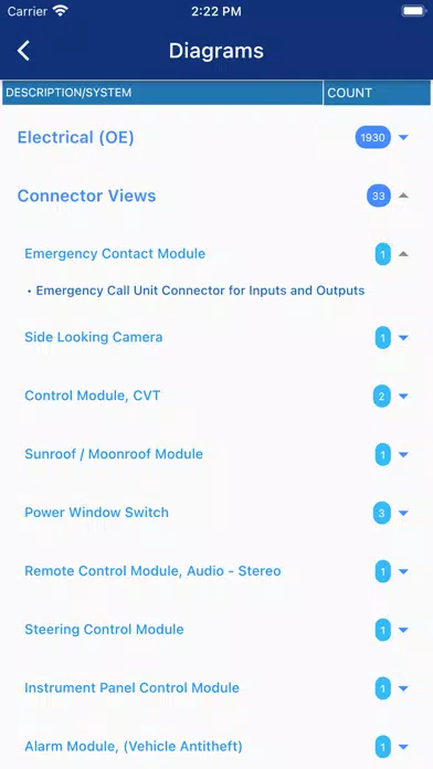 Zrzuty ekranu DRCAR - OBD DATA